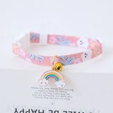 Cat Collars Adjustable Pet Collar For Bell Safety Buckle Planet Jewelry Flower Cute Dog Necklace Pet Products Cat Accessories