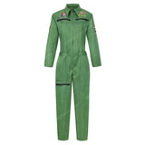 Astronaut Costume Adult Silver Spaceman Costume Plus Size  Women Space Suit Party Dress up Costume  Astronaut Suit Adults White