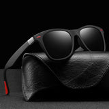 Fashion Vintage Square Unisex Driving Fishing Sunglasses Men Women Luxury Brand Designer Sun Glasses Anti-Glare Eyewear UV400