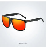 Fashion Vintage Square Polarized Sunglasses Men Women Luxury Brand Designer Men's Sun Glasses Driving Fishing UV400 Eyewear Man