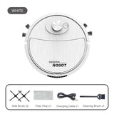 3 In 1 Intelligent Sweeping Robot Home Sweeping Machine Vacuuming Wireless Vacuum Cleaner Sweeping Robot Home Strong Cleaning Jack's Clearance