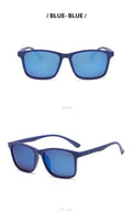 2024 New Men's Business Polarized Sunglasses Square Frame Fashion Sunglasses Outdoor Fishing Driving