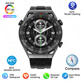 2023 New NFC ECG+PPG Bluetooth Call Smartwatch GPS Tracker Motion Bracelet Fitness For Huawei Watches Ultimate Smart Watch Men