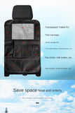 Car Backseat Organizer with Touchscreen Tablet Holder – Storage Pockets & Seat Protector