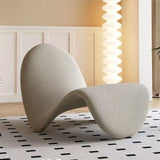 Velvet Minimalist Lounge Chair – Italian-Inspired Nordic Comfort