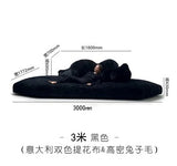 Italian minimalist designer polar bear shape large flat fabric sofa Internet celebrity hotel villa lazy sofa