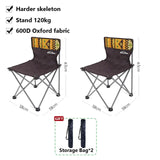 Whotman 73012 Outdoor Folding Table Chair Camping Set Portable   BBQ Picnic Table Waterproof Foldable Durable Folding Table Desk