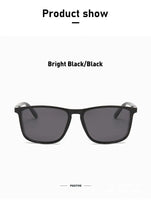 Sports Sunglasses for Men Polarized Comfortable Wear Square Sun Glasses Male Light Weight Eyewear Accessory with Origina