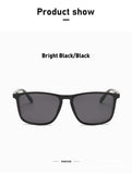 Sports Sunglasses for Men Polarized Comfortable Wear Square Sun Glasses Male Light Weight Eyewear Accessory with Origina