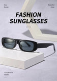 Small Frame Cat Eye Sunglasses Super Cool Tide Concave Shape Street Shooting Personality Sunglasses Female All-match Fashion