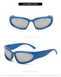 Fashion Punk Goggles Sunglasses for Men and Women Personalized Trendy Sunglasses Fashion Glasses UV400 Women's Glasses