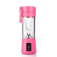 Mini Portable Blender Milkshake Cup With USB Rechargeable 6 Blades Mini Fruit Juice Mixer Shake Take Juice Cup Jack's Clearance