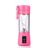 Mini Portable Blender Milkshake Cup With USB Rechargeable 6 Blades Mini Fruit Juice Mixer Shake Take Juice Cup Jack's Clearance