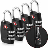 TSA Locks Smart Combination Lock for Travel Luggage Suitcase Anti-theft Code Padlock Customs Password Lock High Security