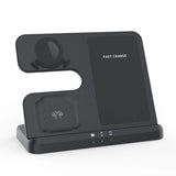 3 in 1 Wireless Charger Stand - For Samsung S22 S21 S20 S10 Ultra Note - Galaxy Watch 5 4 Active - Buds 15W Fast Charging Dock Station