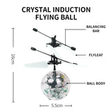 LED Crystal Ball Drone - Colorful Mini Flying Quadcopter Jack's Clearance