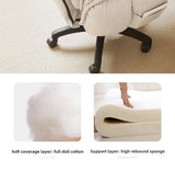 Velvet Kids' Office Chair with Wheels – Comfy Throne for Reading & Study