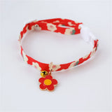 Cat Collars Adjustable Pet Collar For Bell Safety Buckle Planet Jewelry Flower Cute Dog Necklace Pet Products Cat Accessories