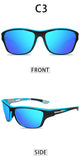 1pc Stylish Sports Sunglasses For Men & Women Outdoor Cycling Driving Fishing Polarized Fashion Glasses, Comes With Strap