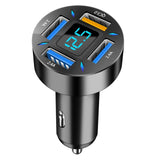 66W 4 Ports USB Car Charger Fast Charging PD Quick Charge 3.0 USB C Car Phone Charger Adapter For iPhone 13 12 Xiaomi Samsung Jack's Clearance