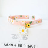 Cat Collars Adjustable Pet Collar For Bell Safety Buckle Planet Jewelry Flower Cute Dog Necklace Pet Products Cat Accessories