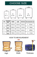 Thick Elastic Animal Prints Luggage Protective Cover Suit for 18-32 Inch Bag Suitcase Covers Trolley Cover Travel Accessories