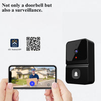 WiFi Wireless Doorbell with HD Camera, Night Vision, and Voice Change
