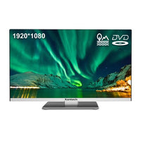 24 inch 12/24 Volts Smart TV with 24V & Mains Travel TV, DVD, M7 Fast Scan for Satellite S2, Freeview T2 for Campervan Motorhome
