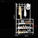Multi-layer Shoe Rack & Coat Hanger Jack's Clearance