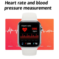 Smart Watch Wireless Charging Smartwatch Bluetooth Calls Watches Men Women Fitness Bracelet Custom Watch Face For Apple Phone