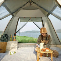 Automatic Quick Open Tent Rainfly Waterproof Camping Tent Family Outdoor Instant Setup Tent with Carring Bag Jack's Clearance