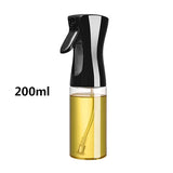 Oil Spray Bottle for Cooking – 200/300/500ml Olive Oil & Vinegar Sprayer with Brush