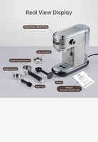HiBREW 20 Bar Semi-Automatic Espresso Machine – ESE Pod & Powder