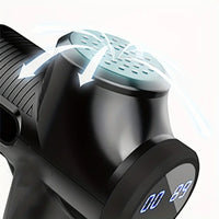 Deep Tissue Massage Gun – 30-Speed Electric Muscle Massager for Fitness