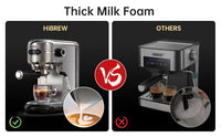 HiBREW 20 Bar Semi-Automatic Espresso Machine – ESE Pod & Powder