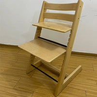 X&D Children's Growth Chair Baby Dining Chair Multifunctional Adjustable Beech Wood Children's High Legged Learning Chair 2024
