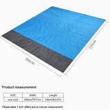 Pocket Picnic Waterproof Beach Mat Sand Free Blanket Camping Outdoor Picknick Tent Folding Cover Bedding Jack's Clearance