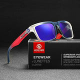 KDEAM 2022 Square Men's Polarized Sunglasses Outdoors Lifestyle Coating Sun Glasses New Matching Colors With Box