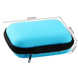 Portable Travel Electronics Organizer – Zippered Charging & Earphone Storage Bag