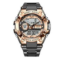 Men Military Watch Digital 50m Waterproof Wristwatch LED Quartz Clock Sport Watch Male Big Watches Men Relogios Masculino - Jack's Clearance
