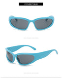 Fashion Punk Goggles Sunglasses for Men and Women Personalized Trendy Sunglasses Fashion Glasses UV400 Women's Glasses