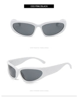 Fashion Punk Goggles Sunglasses for Men and Women Personalized Trendy Sunglasses Fashion Glasses UV400 Women's Glasses