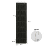 24/28 Large Mesh Pockets Wall Hanging Shoe Organizer Rack Over The Door Fabric Cabinet Closet Sundries Shoe Storage Bag