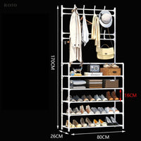 Multi-layer Shoe Rack & Coat Hanger Jack's Clearance