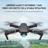 2022 E88Pro RC Drone 4K Professinal With 1080P Wide Angle HD Camera Foldable RC Helicopter WIFI FPV Height Hold Gift Toy - Jack's Clearance