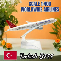1:400 Scale Diecast Aircraft Model - Boeing & Airbus Airlines from Around the World