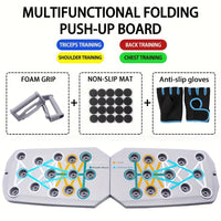 Push-Up Board & Bars – Portable, Multifunctional, Chest, Arms & Core Workout