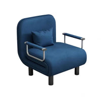 IHOME 65CM Grey Simple Folding Sofa Bed Apartment Small Family Simple Reclining Chair Single Folding Sofa Bed 2023