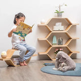 Children's Wooden Bookcase Shelf