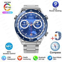 2023 New NFC ECG+PPG Bluetooth Call Smartwatch GPS Tracker Motion Bracelet Fitness For Huawei Watches Ultimate Smart Watch Men